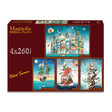 Pre-Order - Nihal Tecimen 4 x 260 Pieces Jigsaw Puzzles | Magnolia - Jigsaw Puzzles - The Puzzle Center