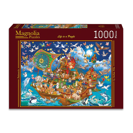 Pre-Order - Noah's Ark 1000 Piece Jigsaw Puzzle | Magnolia - Jigsaw Puzzles - The Puzzle Center