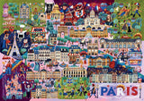 Pre-Order - Paris Map 1000 Piece Jigsaw Puzzle | Magnolia - Jigsaw Puzzles - The Puzzle Center