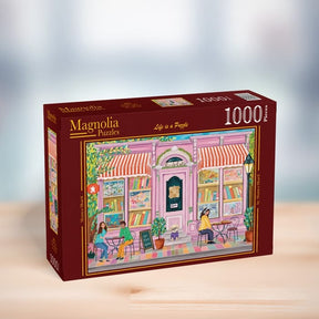 Pre-Order - Puzzle Cafe 1000 Piece Jigsaw Puzzle | Magnolia - Jigsaw Puzzles - The Puzzle Center