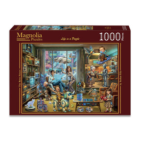 Pre-Order - Retro Future 1000 Piece Jigsaw Puzzle | Magnolia - Jigsaw Puzzles - The Puzzle Center