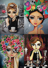 Pre-Order - Romi Lerda (5) 4 x 260 Pieces Jigsaw Puzzles | Magnolia - Jigsaw Puzzles - The Puzzle Center