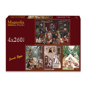 Pre-Order - Sarah Reyes 2 4 x 260 Pieces Jigsaw Puzzles | Magnolia - Jigsaw Puzzles - The Puzzle Center