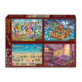 Pre-Order - Serhat Filiz (1) 4 x 260 Pieces Jigsaw Puzzles | Magnolia - Jigsaw Puzzles - The Puzzle Center