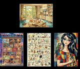 Pre-Order - Serhat Filiz (2) 4 x 260 Pieces Jigsaw Puzzles | Magnolia - Jigsaw Puzzles - The Puzzle Center
