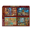 Pre-Order - Serhat Filiz (3) 4 x 260 Pieces Jigsaw Puzzles | Magnolia - Jigsaw Puzzles - The Puzzle Center