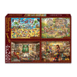 Pre-Order - Serhat Filiz (4) 4 x 260 Pieces Jigsaw Puzzles | Magnolia - Jigsaw Puzzles - The Puzzle Center
