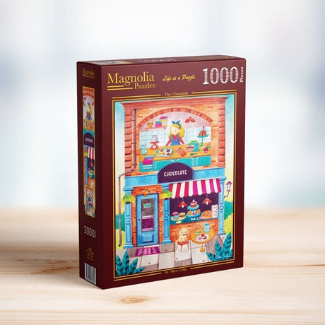 Pre-Order - The Chocolate 1000 Piece Jigsaw Puzzle | Magnolia - Jigsaw Puzzles - The Puzzle Center