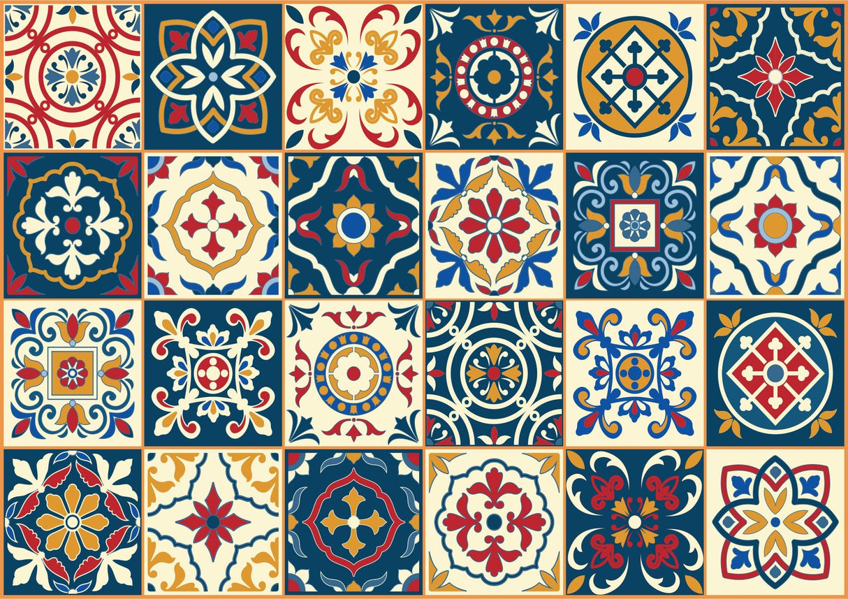 Pre-Order - Tiles 1000 Piece Jigsaw Puzzle | Yazz - Jigsaw Puzzles - The Puzzle Center