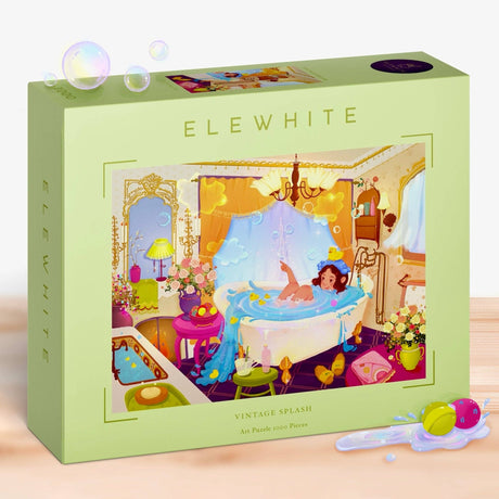 Pre-Order - Vintage Splash 1000 Piece Jigsaw Puzzle | Elewhite - Jigsaw Puzzles - The Puzzle Center