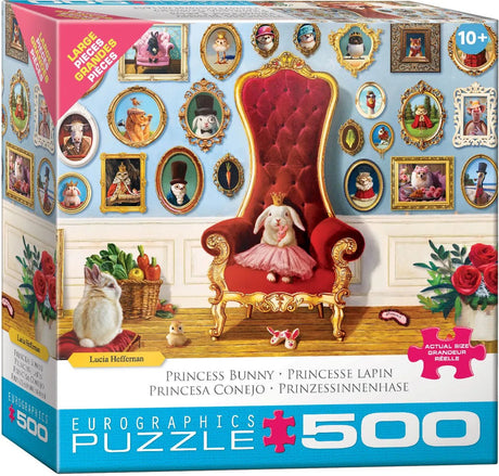 Princess Bunny 500 Piece Jigsaw Puzzle | Eurographics - Jigsaw Puzzles - The Puzzle Center