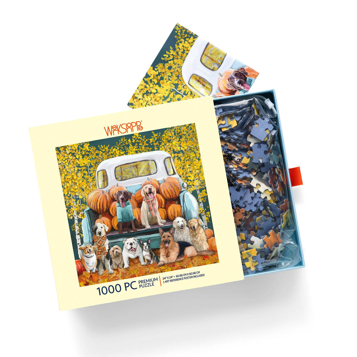 Pumpkin Pals 1000 Piece Jigsaw Puzzle | WerkShoppe - Jigsaw Puzzles - The Puzzle Center