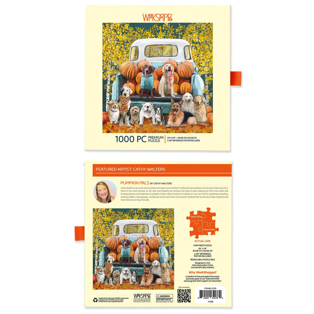 Pumpkin Pals 1000 Piece Jigsaw Puzzle | WerkShoppe - Jigsaw Puzzles - The Puzzle Center