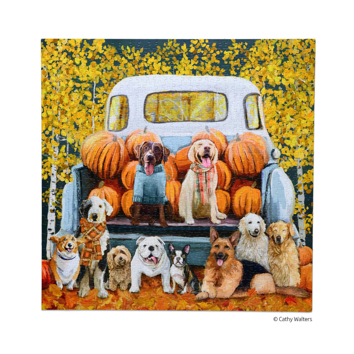 Pumpkin Pals 1000 Piece Jigsaw Puzzle | WerkShoppe - Jigsaw Puzzles - The Puzzle Center