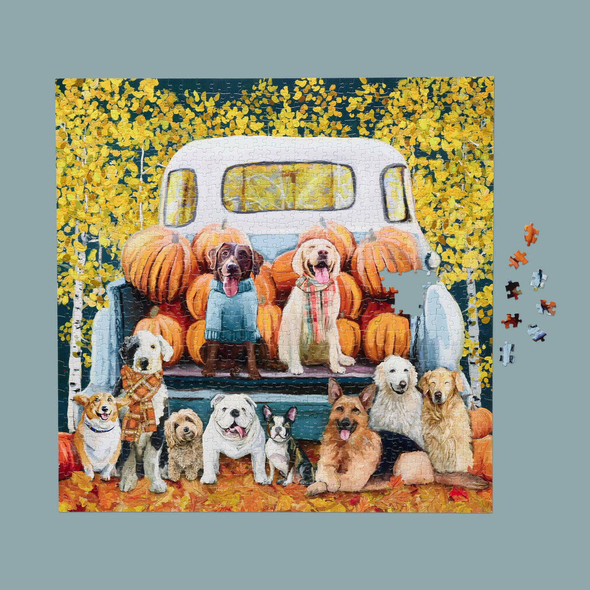 Pumpkin Pals 1000 Piece Jigsaw Puzzle | WerkShoppe - Jigsaw Puzzles - The Puzzle Center