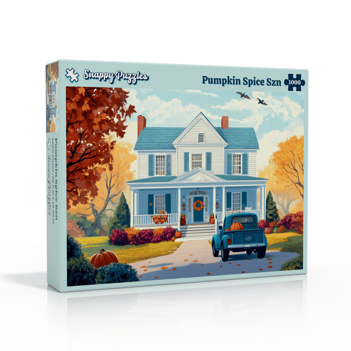 Pumpkin Spice Szn 1000 Piece Jigsaw Puzzle | Snappy Puzzles - Jigsaw Puzzles - The Puzzle Center