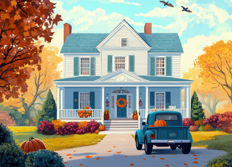 Pumpkin Spice Szn 1000 Piece Jigsaw Puzzle | Snappy Puzzles - Jigsaw Puzzles - The Puzzle Center