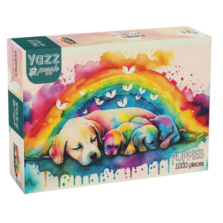 Puppies 1000 Piece Jigsaw Puzzle | Yazz - Jigsaw Puzzles - The Puzzle Center
