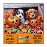 Puppies And Jacks 500 Piece Jigsaw Puzzle | SunsOut