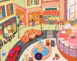 Purrfect Life Art Puzzle 1000 Piece Jigsaw Puzzle | Elewhite - Jigsaw Puzzles - The Puzzle Center