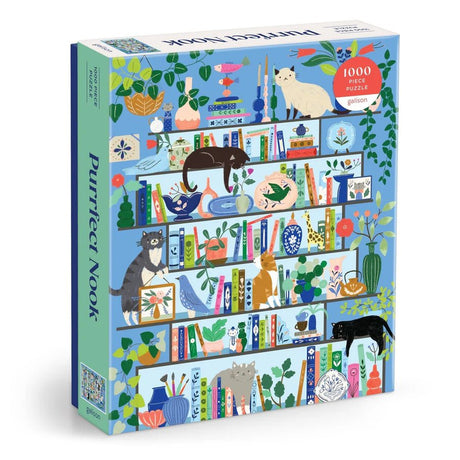 Purrfect Nook 1000 Piece Jigsaw Puzzle by Galison - Galison - Jigsaw Puzzles - The Puzzle Center