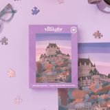 Quebec City 500 Piece JIgsaw Puzzle | Villager - Jigsaw Puzzle - The Puzzle Center