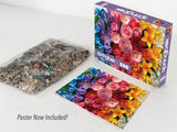 Quilled Flower Garden500 Piece Jigsaw Puzzle | Springbok Puzzles