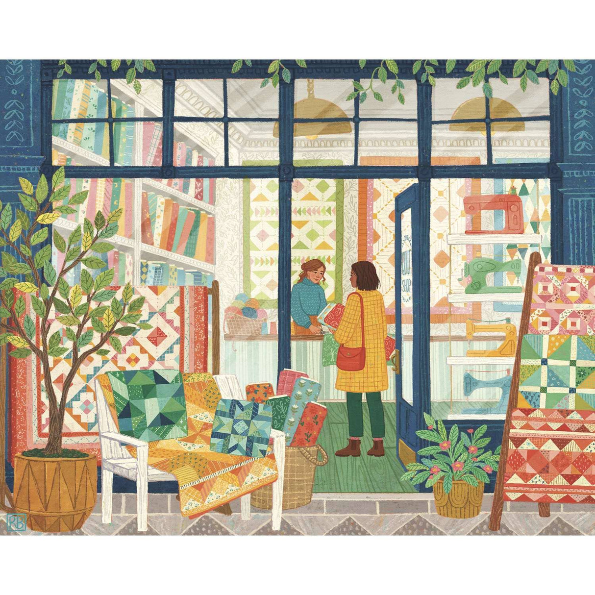 Quilt Shop 500 Piece Jigsaw Puzzle | Boardwalk - Jigsaw Puzzle - The Puzzle Center