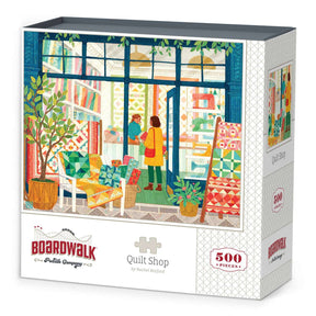Quilt Shop 500 Piece Jigsaw Puzzle | Boardwalk - Jigsaw Puzzle - The Puzzle Center
