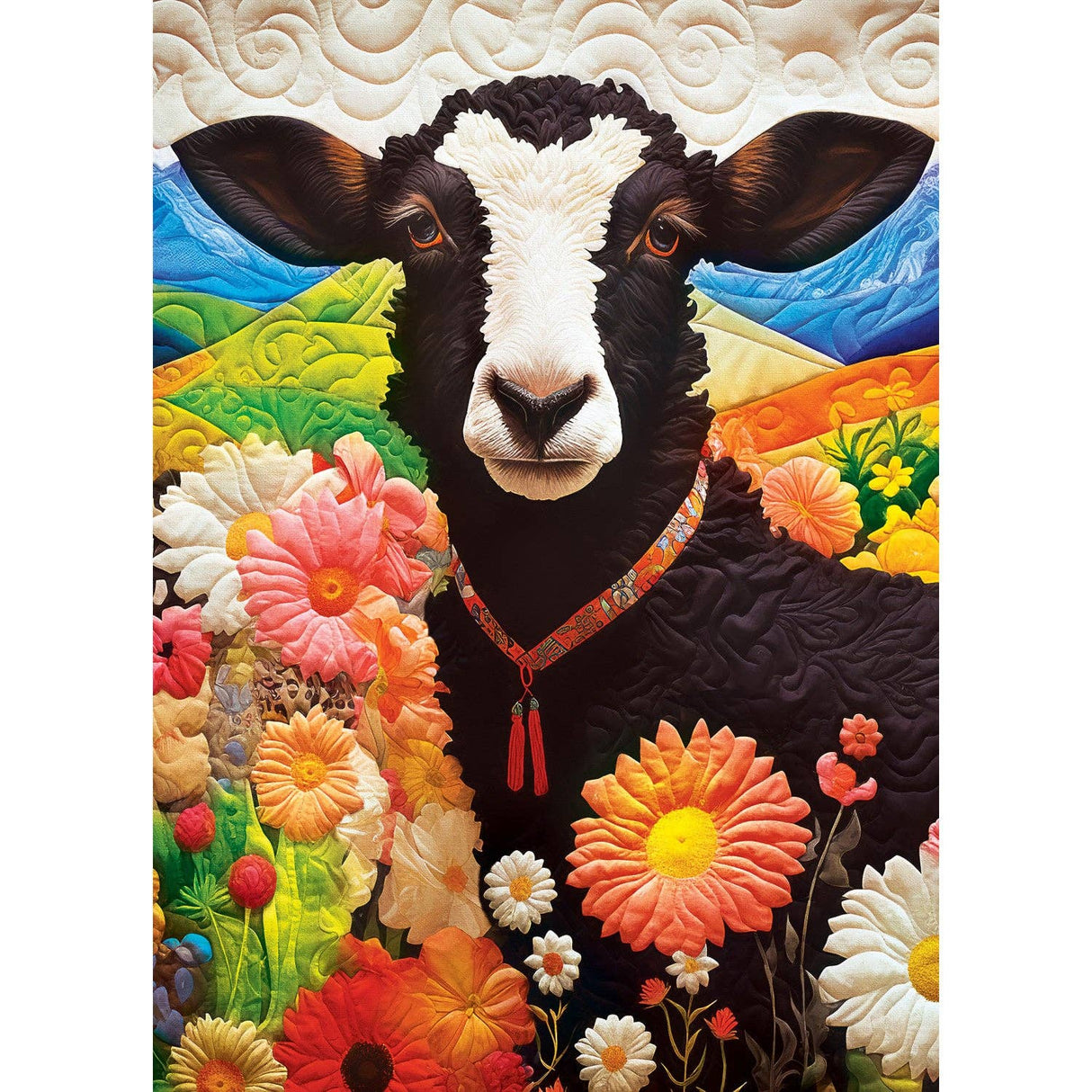 Quilted - Black Sheep of the Family 1000 Piece Puzzle | Masterpieces Puzzles - Jigsaw Puzzles - The Puzzle Center