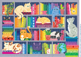 Rainbow Cats 500 Piece Jigsaw Puzzle | Cobble Hill - Jigsaw Puzzles - The Puzzle Center