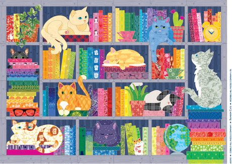 Rainbow Cats 500 Piece Jigsaw Puzzle | Cobble Hill - Jigsaw Puzzles - The Puzzle Center