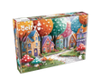 Rainbow Colored Street 1000 Piece Jigsaw Puzzle | Delfy Puzzles - Jigsaw Puzzles - The Puzzle Center