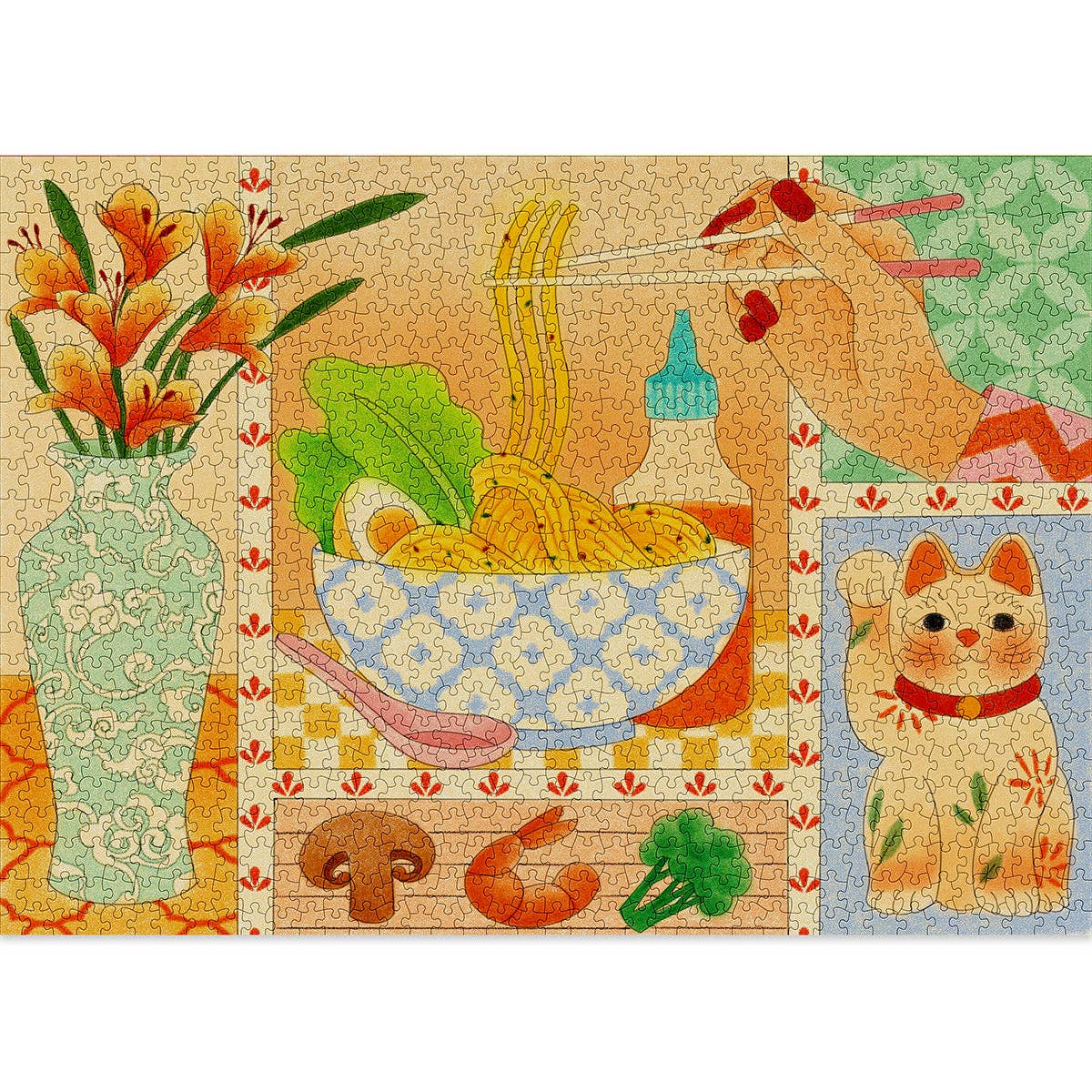 Ramen 1000 Piece Jigsaw Puzzle | Cloudberries - Jigsaw Puzzles - The Puzzle Center
