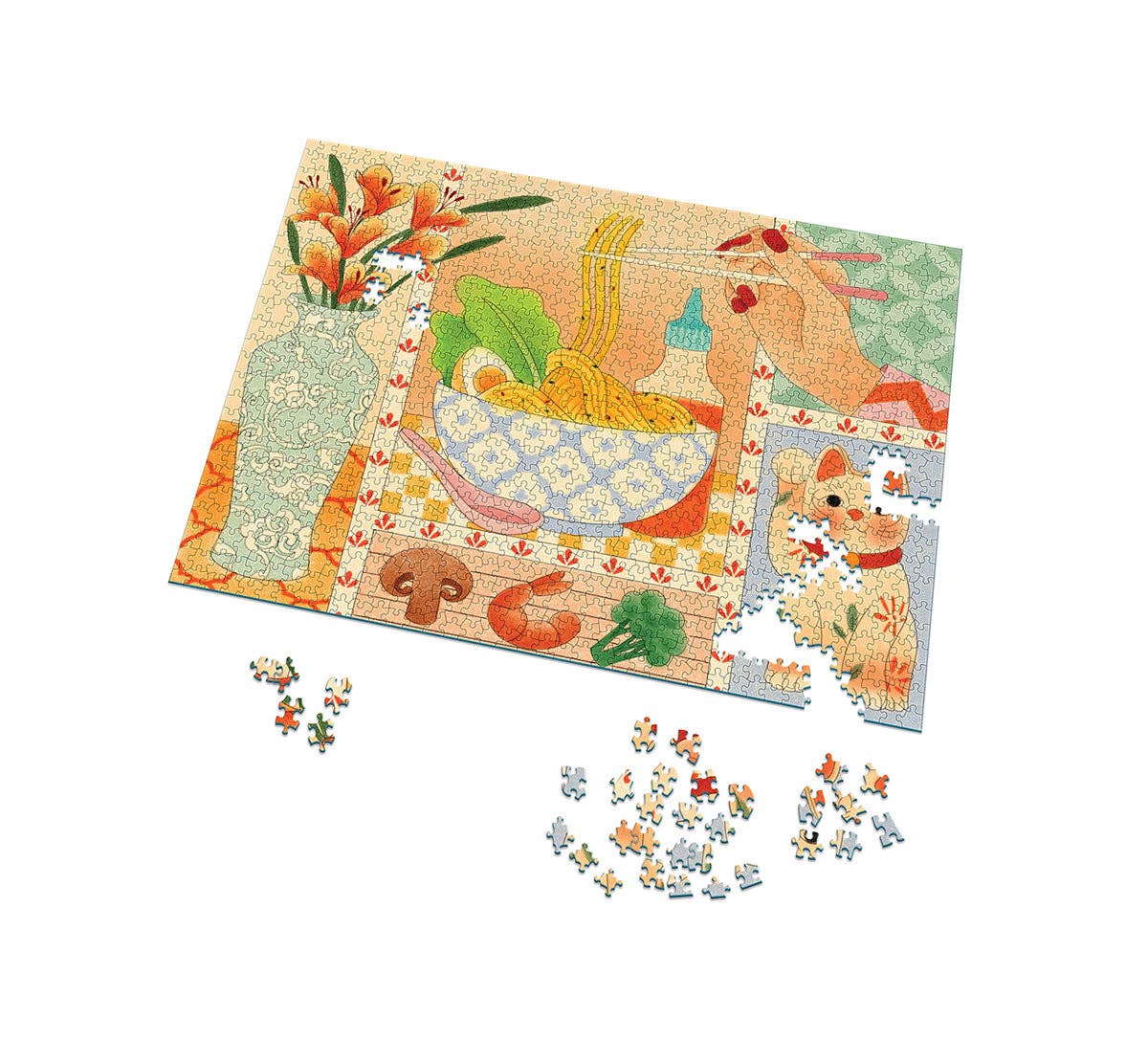 Ramen 1000 Piece Jigsaw Puzzle | Cloudberries - Jigsaw Puzzles - The Puzzle Center