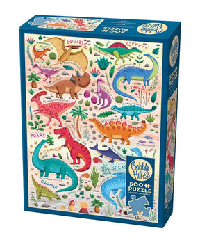 Rawr! 500 Piece Jigsaw Puzzle | Cobble Hill - Jigsaw Puzzles - The Puzzle Center