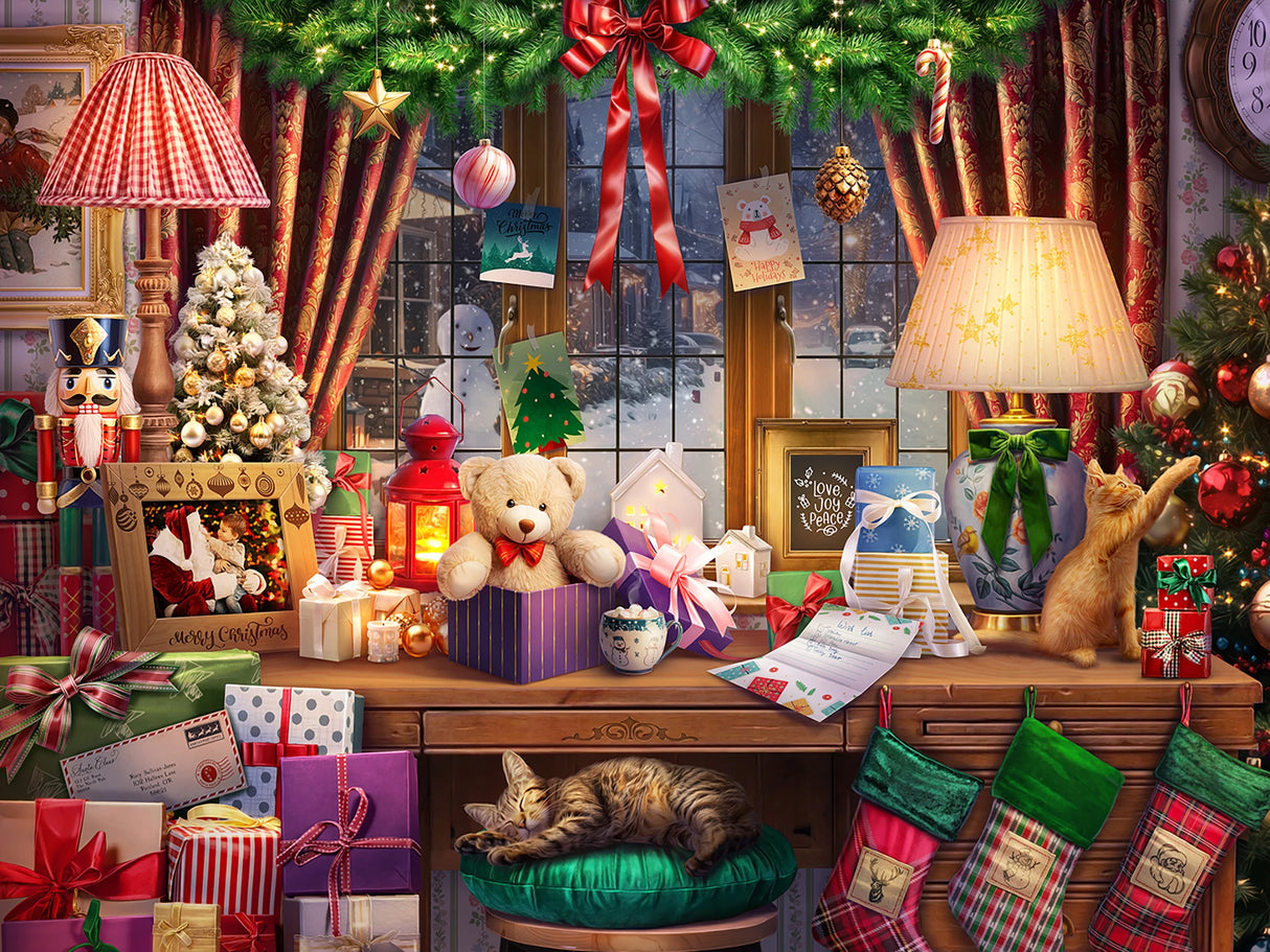 Ready For Christmas 500 Piece Jigsaw Puzzle | Vermont Christmas Co