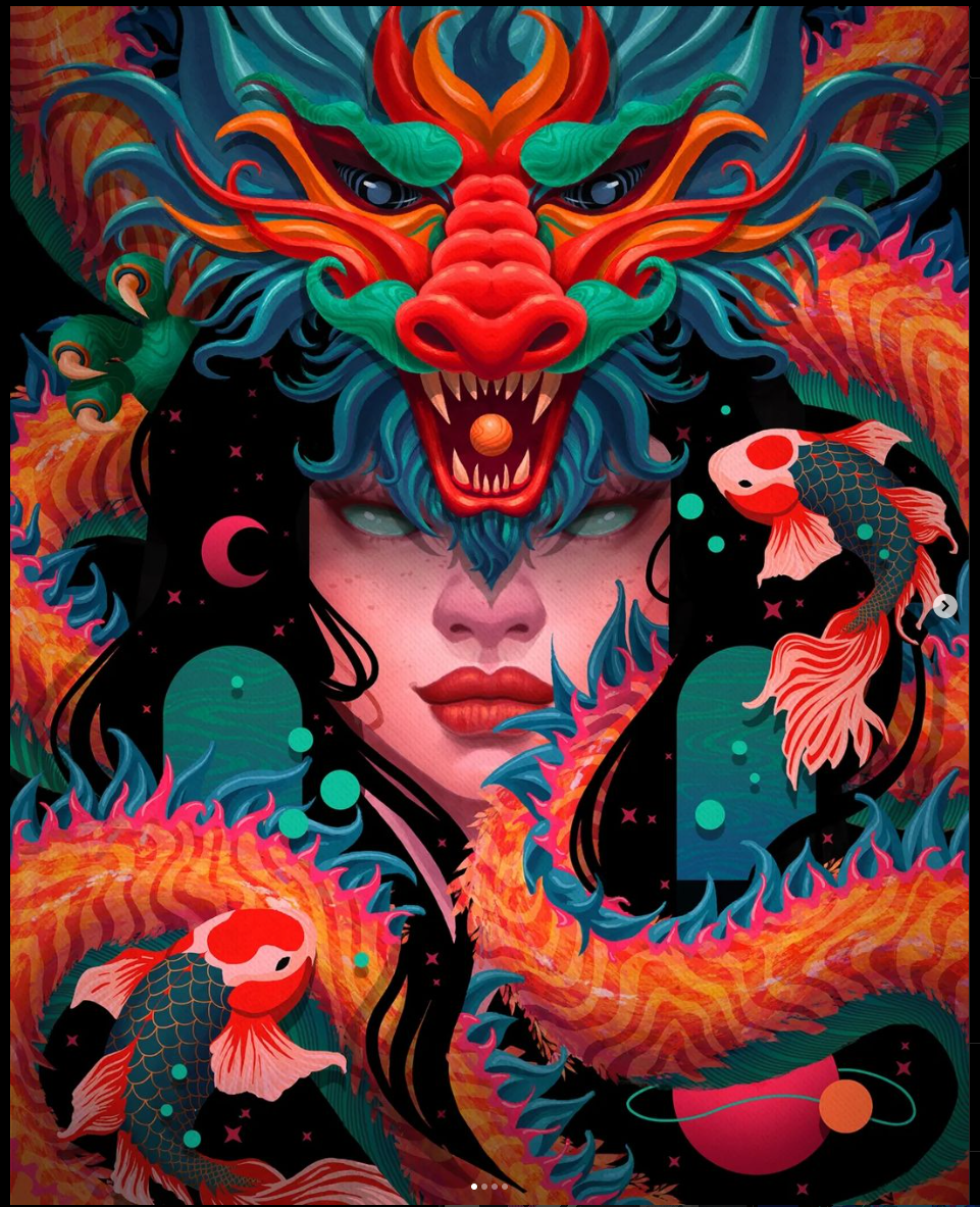 Red Dragon 1000 Piece Jigsaw Puzzle | Unified Pieces - Jigsaw Puzzles - The Puzzle Center