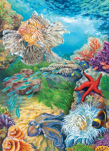 Reef Life 1000 Piece Jigsaw Puzzle | Cobble Hill - Jigsaw Puzzles - The Puzzle Center