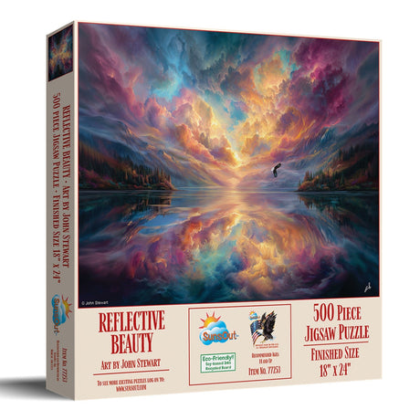 Reflective Beauty 500 Piece Jigsaw Puzzle | SunsOut - Jigsaw Puzzles - The Puzzle Center
