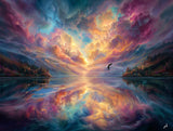 Reflective Beauty 500 Piece Jigsaw Puzzle | SunsOut