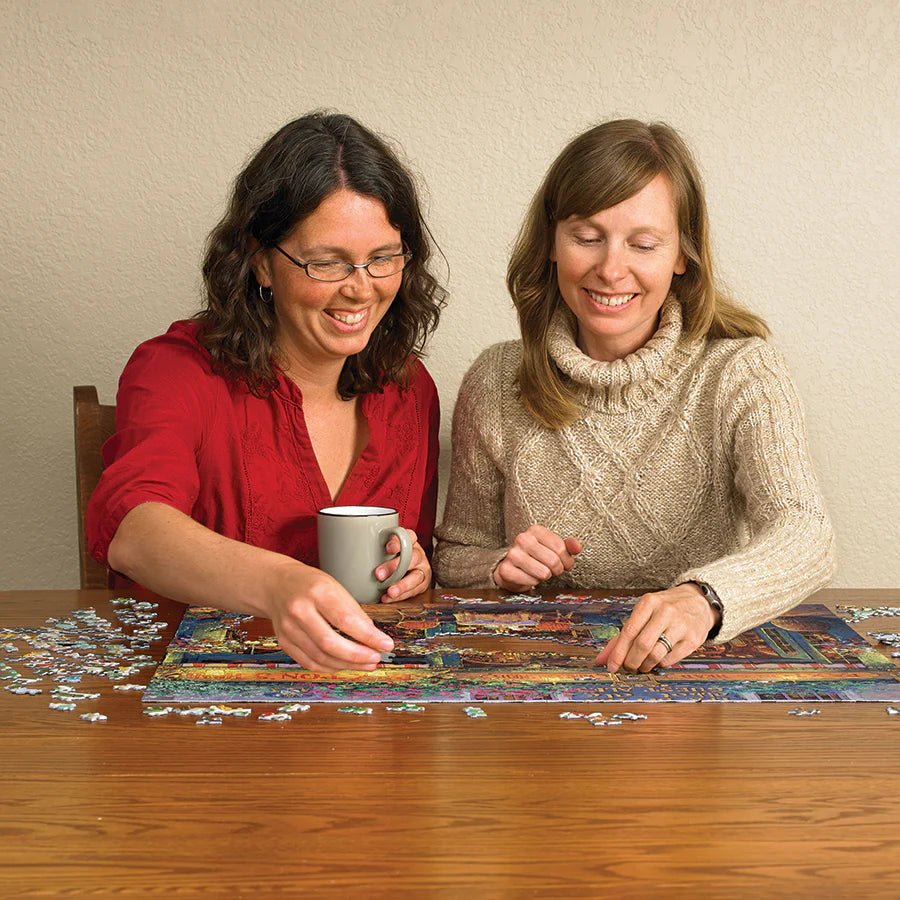 Rendezvous in London 1000 Piece Jigsaw Puzzle | Cobble Hill Puzzles - Jigsaw Puzzles - The Puzzle Center
