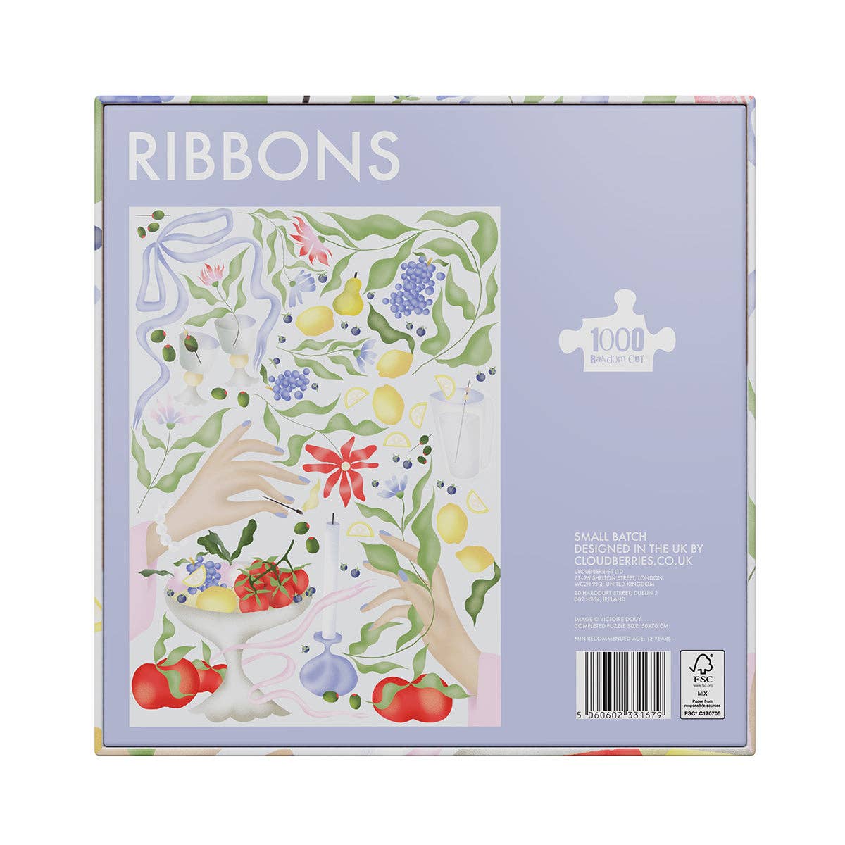 Ribbons 1000 Piece Jigsaw Puzzle | Cloudberries - Jigsaw Puzzles - The Puzzle Center
