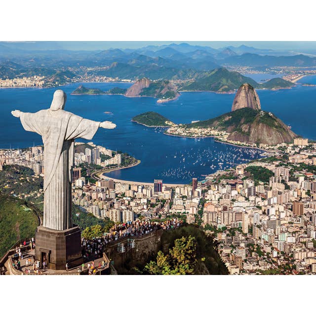 Rio de Janeiro 1000 Piece Jigsaw Puzzle – The Puzzle Center