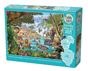River of Life 350 Piece Family Jigsaw Puzzle | Cobble Hill - Jigsaw Puzzles - The Puzzle Center