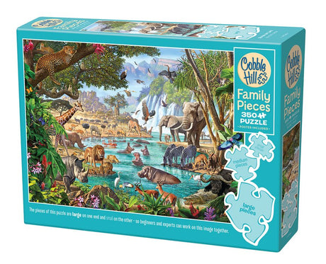 River of Life 350 Piece Family Jigsaw Puzzle | Cobble Hill - Jigsaw Puzzles - The Puzzle Center