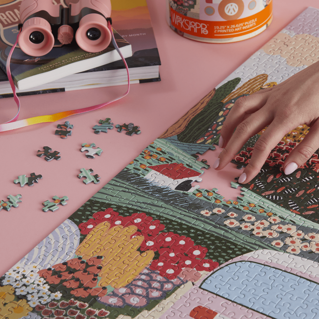 Road Trip 1000 Piece Jigsaw Puzzle | WerkShoppe - Jigsaw Puzzles - The Puzzle Center