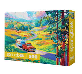 Road Trip 500 Piece Jigsaw Puzzle | Springbok Puzzles - Jigsaw Puzzles - The Puzzle Center