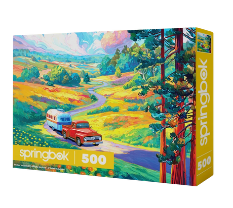 Road Trip 500 Piece Jigsaw Puzzle | Springbok Puzzles - Jigsaw Puzzles - The Puzzle Center