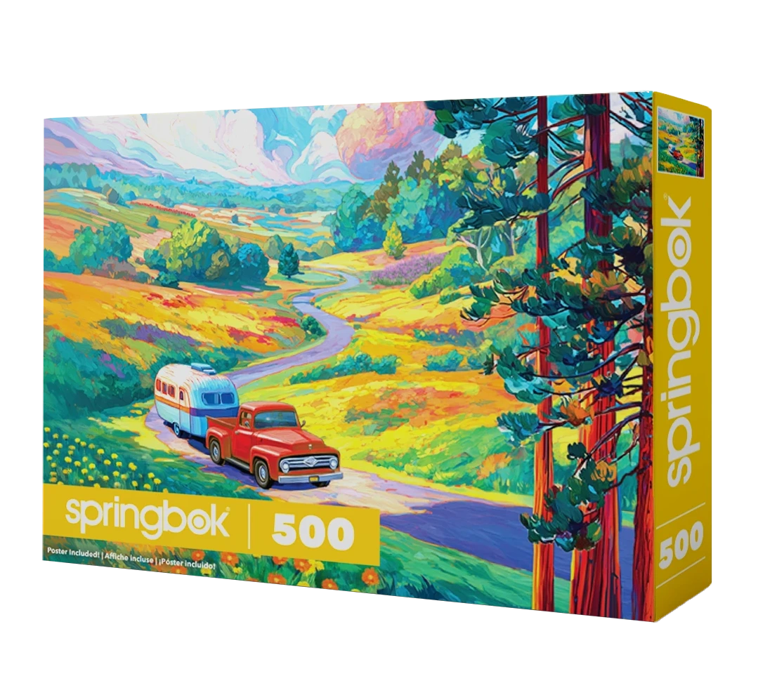 Road Trip 500 Piece Jigsaw Puzzle | Springbok Puzzles